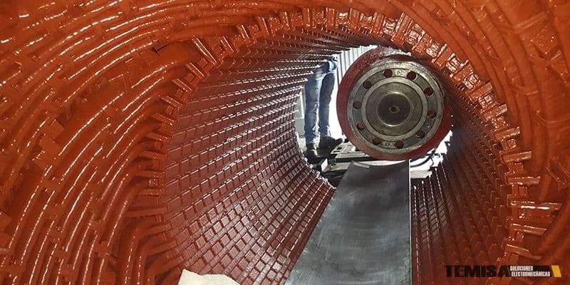 Mantenimiento mayor L4 al generador síncrono GE de 5 MVA en ingenio de cogeneración con bagazo en Guatemala — proyecto histórico documentado TEMISA Power Gen