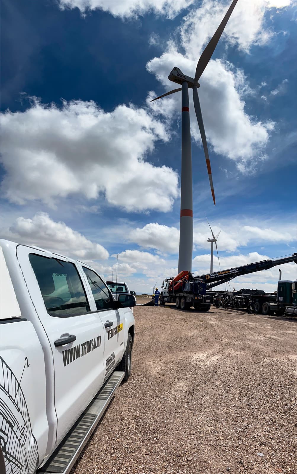 Servicio para Generadores de Aerogeneradores — TEMISA Power Gen — generator service Mexico