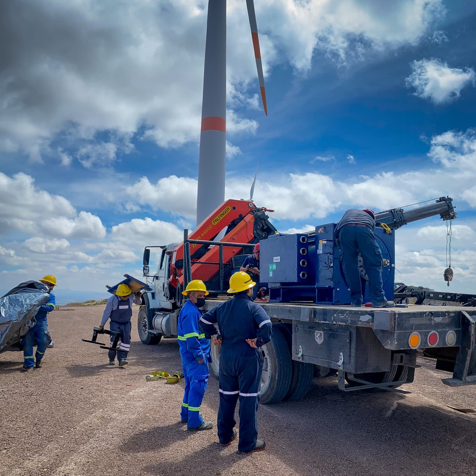 Servicio para Generadores de Aerogeneradores — TEMISA Power Gen — generator service Mexico