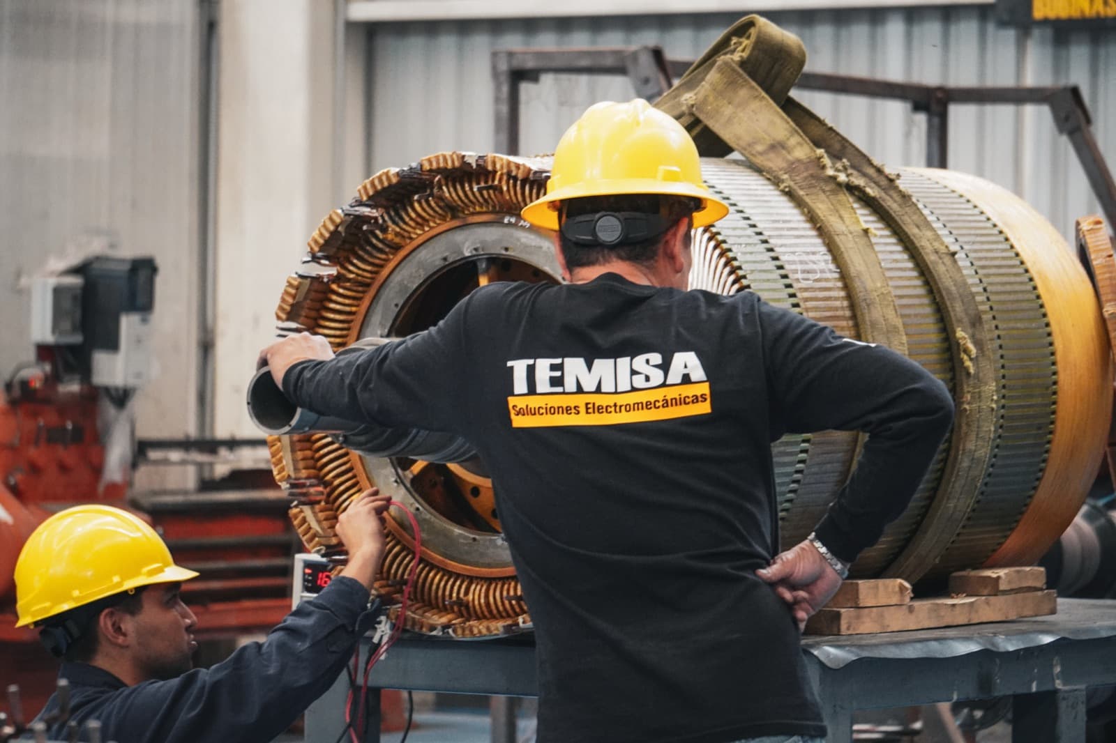 Servicio para Generadores de Aerogeneradores — TEMISA Power Gen — generator service Mexico
