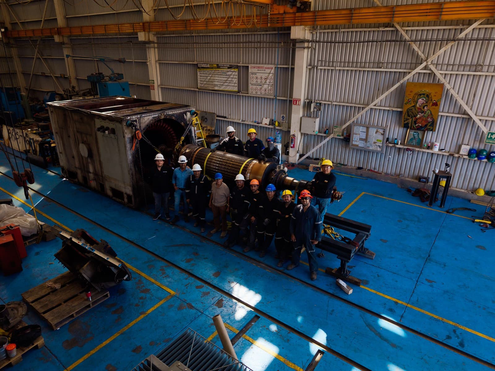 Pruebas eléctricas en sitio en ingenio azucarero TEMISA