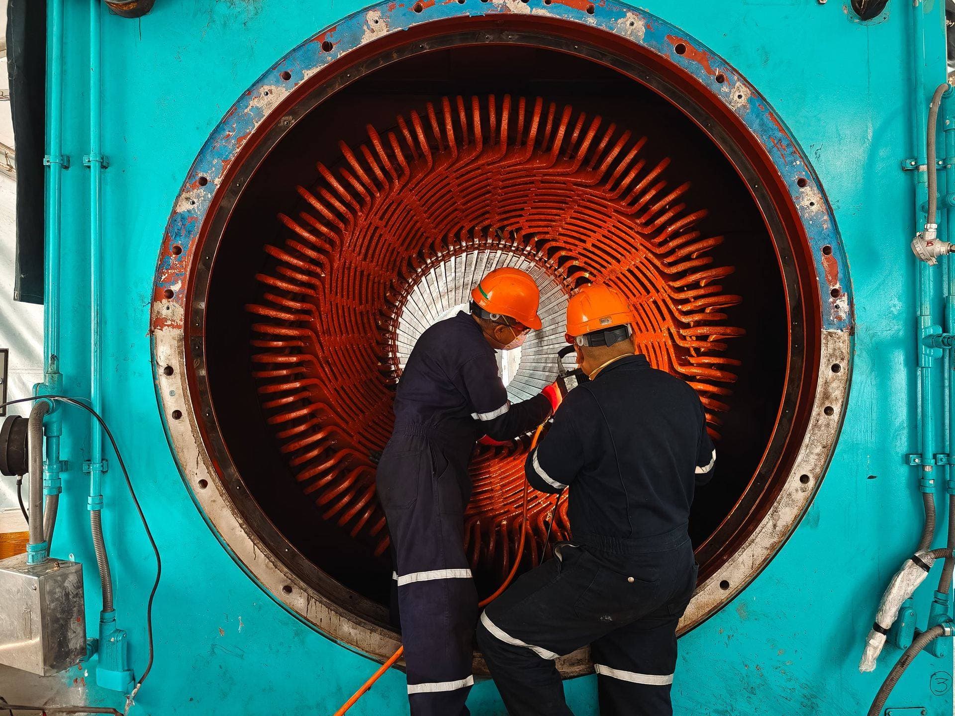 Mantenimiento de turbogeneradores industriales hasta 350 MW TEMISA Power Gen México