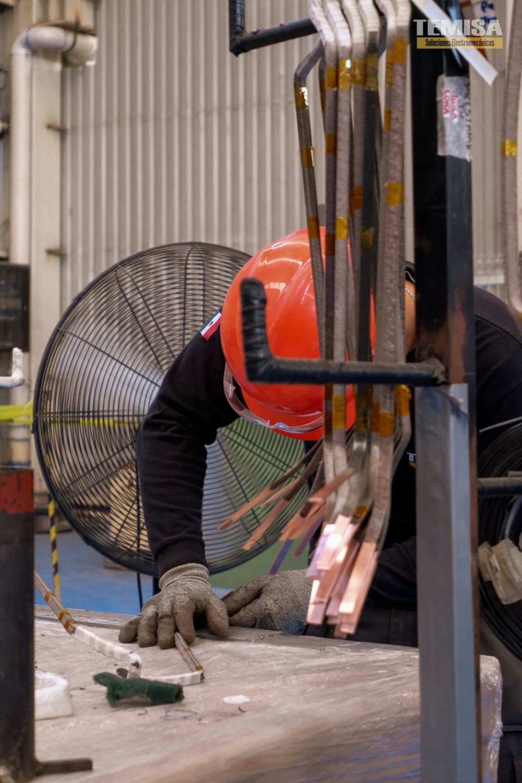 Fabricación de bobinas estatóricas — stator coil manufacturing