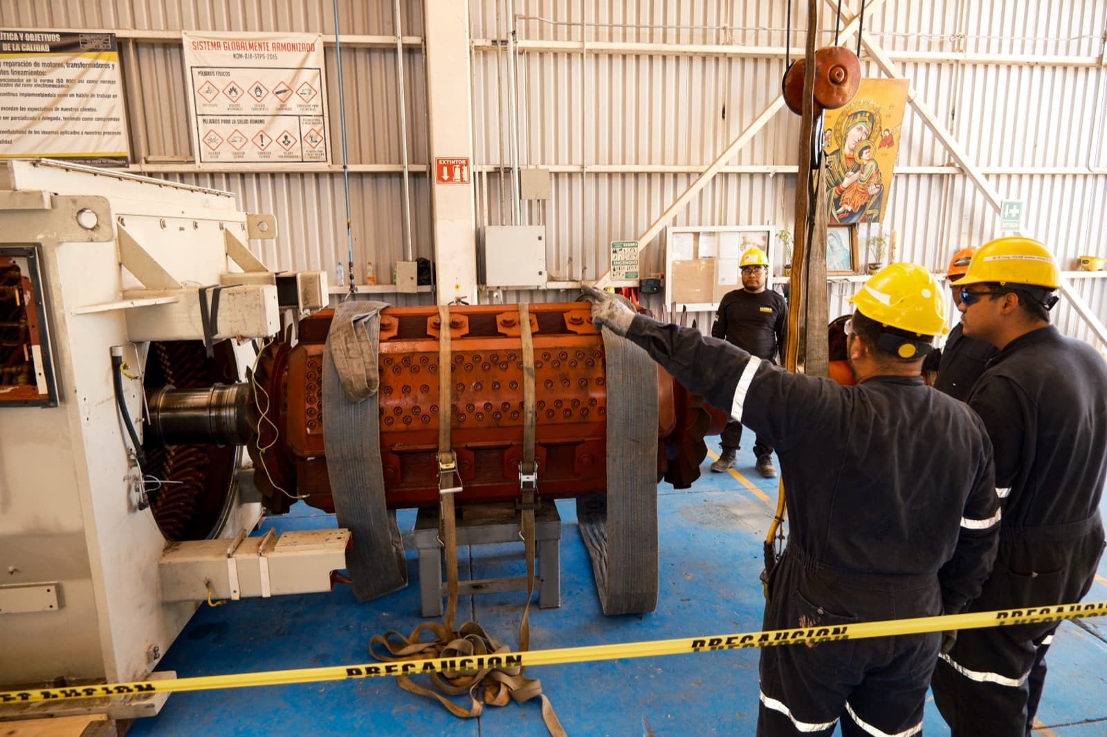 Servicio para Turbogeneradores en Plantas Termoeléctricas — TEMISA Power Gen — sector services Mexico