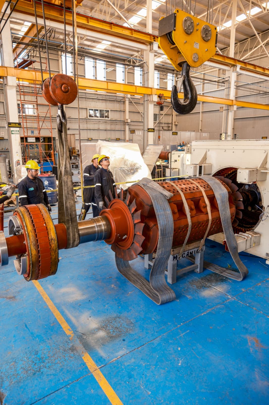 Servicio para Turbogeneradores en Plantas Termoeléctricas — TEMISA Power Gen — sector services Mexico