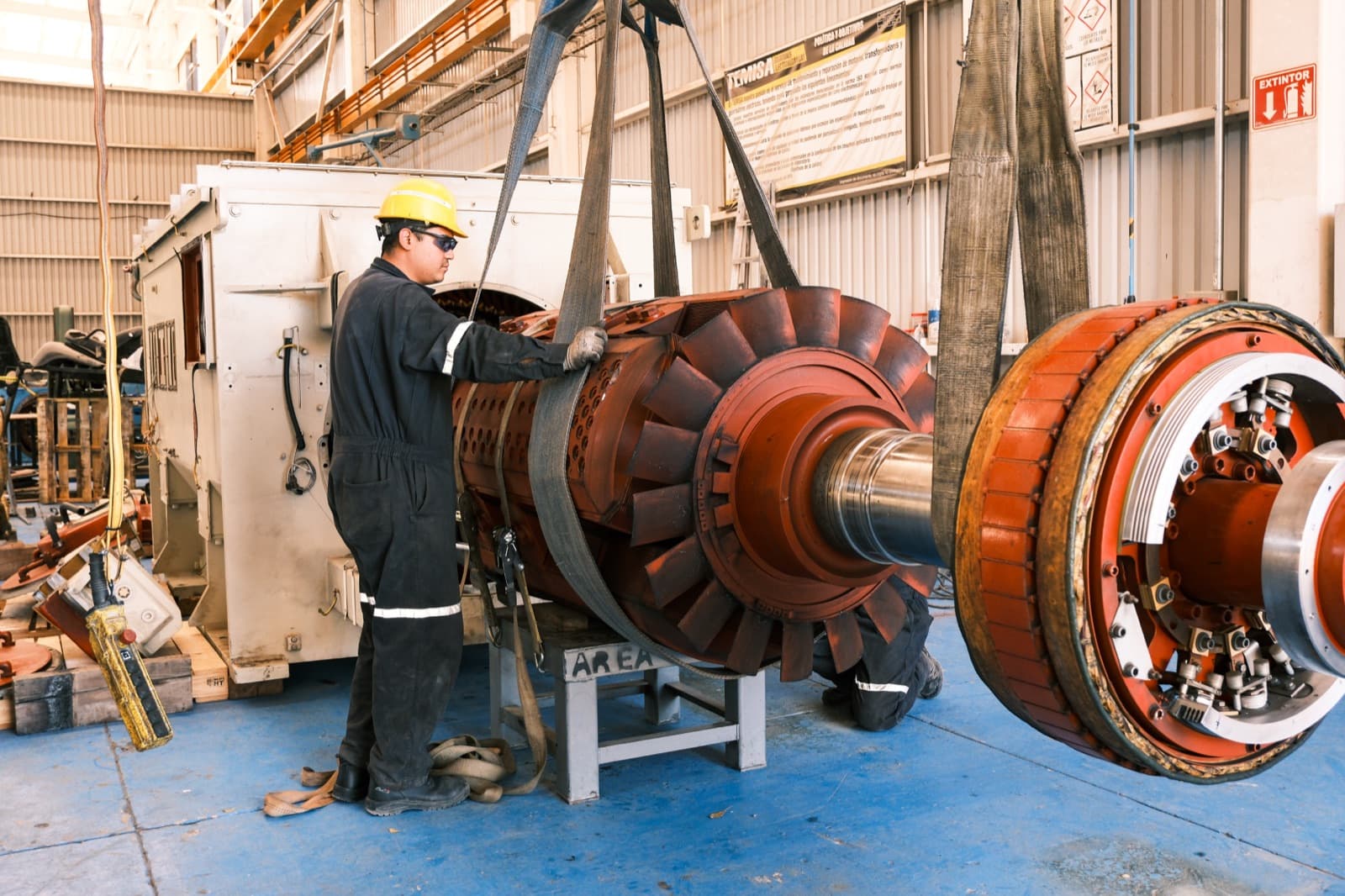 Servicio para Turbogeneradores en Plantas Termoeléctricas — TEMISA Power Gen — sector services Mexico