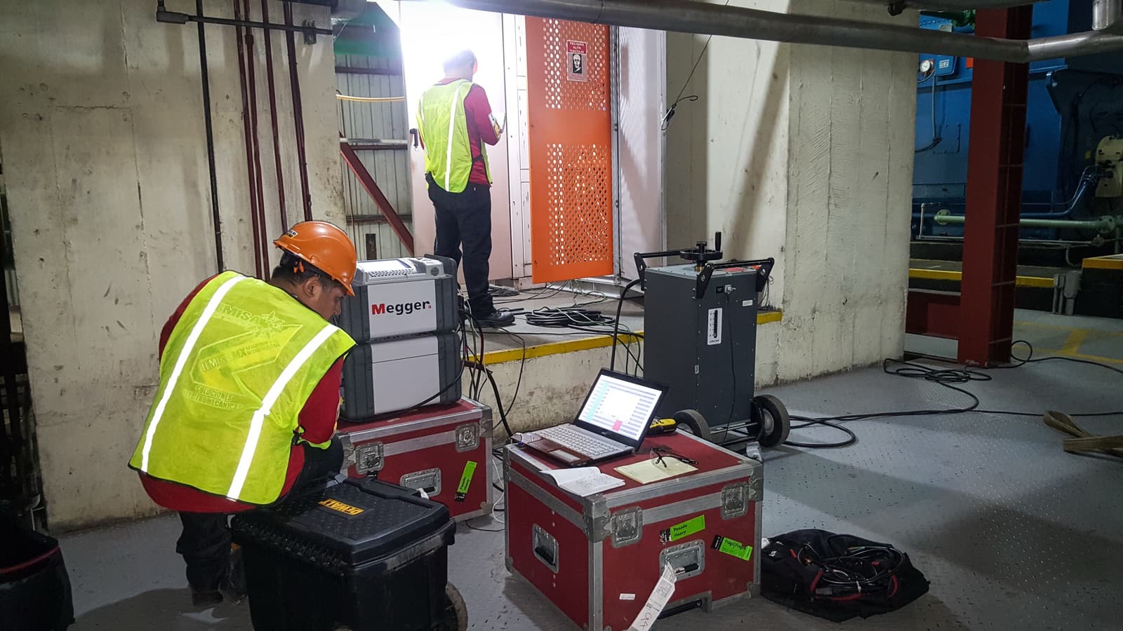 Pruebas eléctricas certificadas en taller TEMISA — IEEE 95 IEC 60034