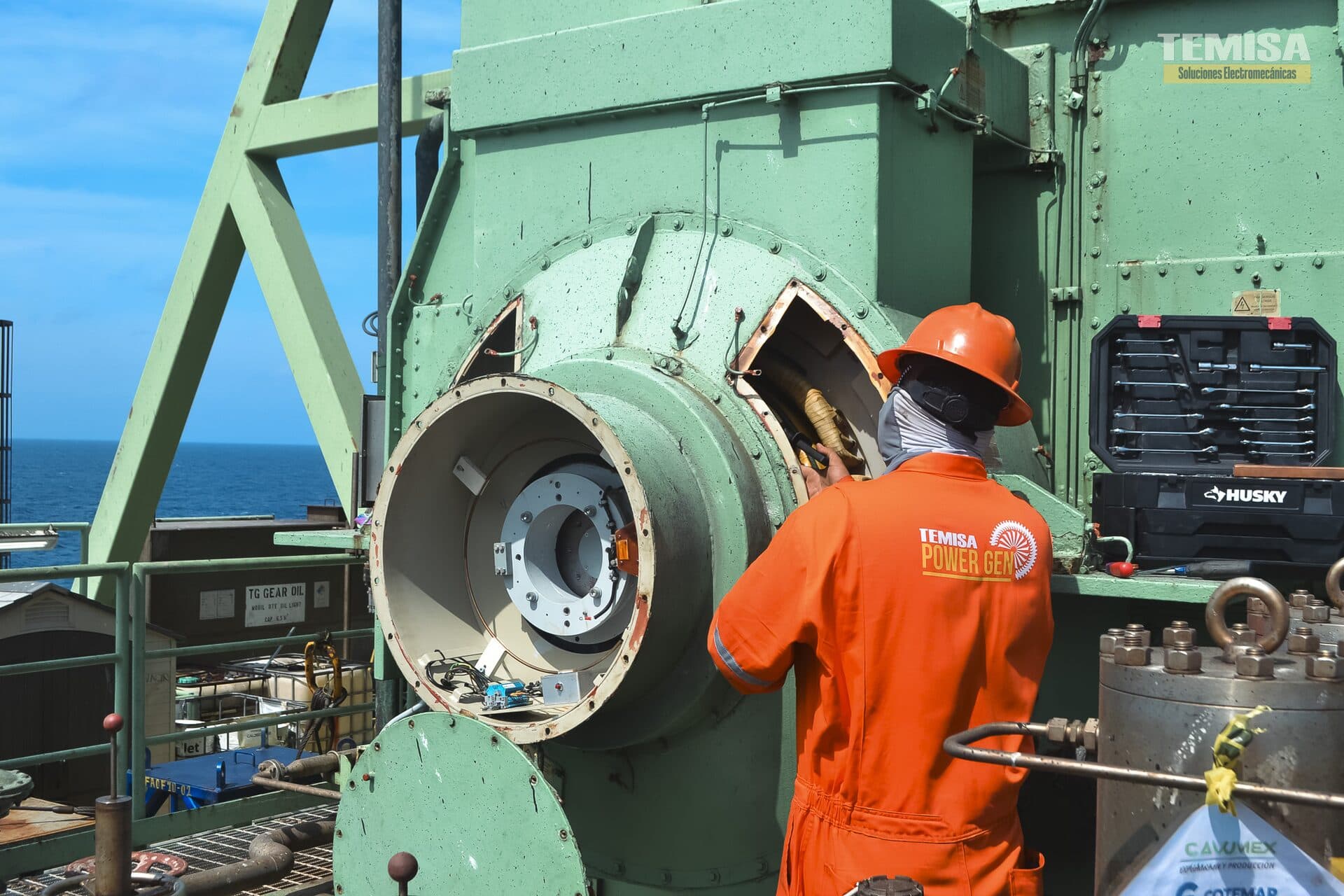 Mantenimiento de Generadores Eléctricos Industriales — TEMISA Power Gen — CFE LAPEM W4200-12 — generator service Mexico