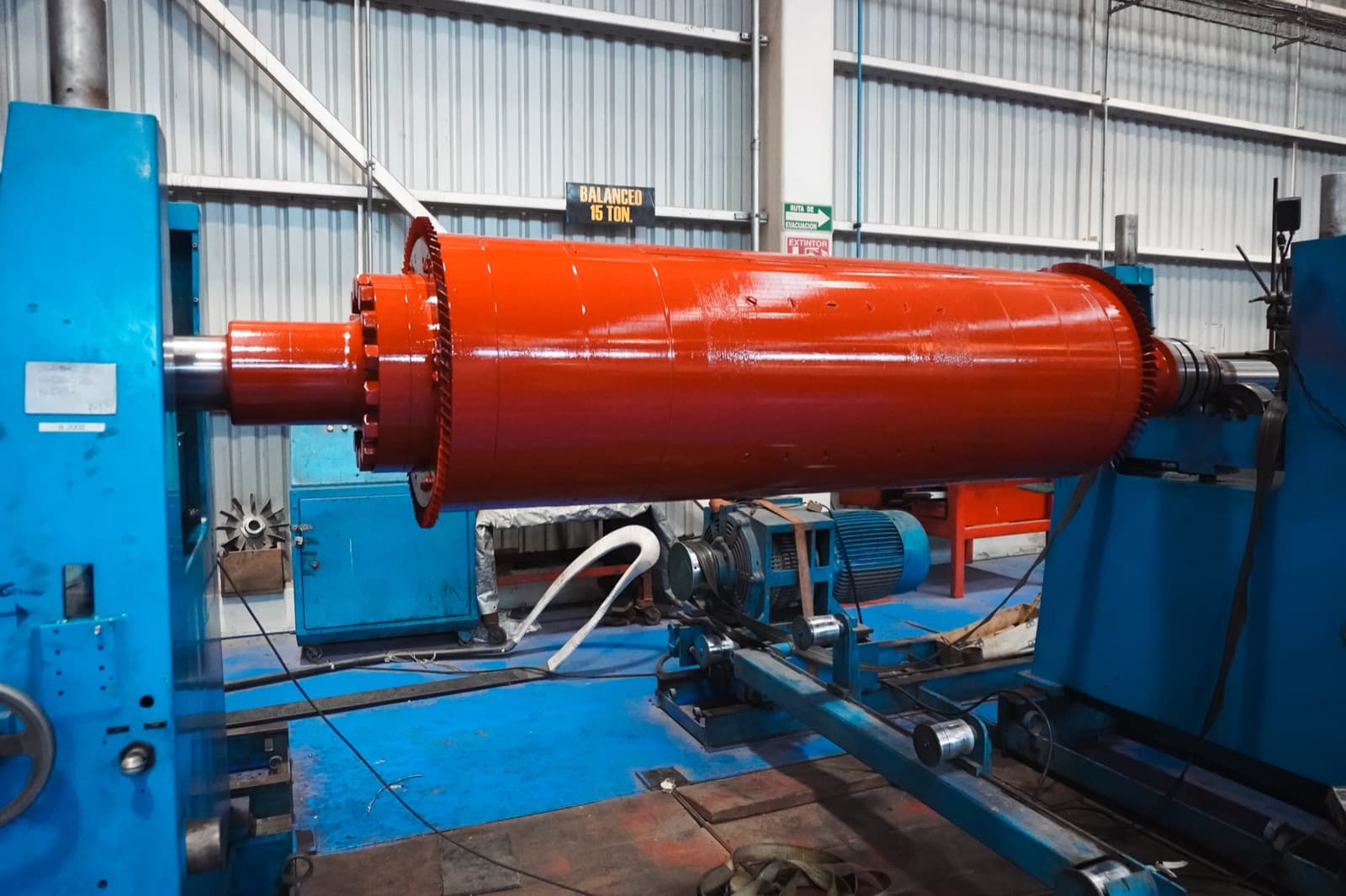 Balanceo dinámico del rotor de un generador síncrono dentro de los límites de la norma ISO 1940 en el taller TEMISA