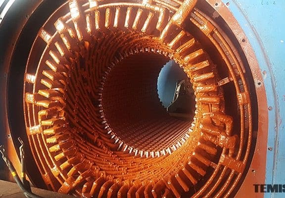 Mantenimiento mayor L4 (overhaul) en generador síncrono Gevisa de 25 MVA en ingenio de cogeneración en Guatemala — proyecto histórico documentado TEMISA Power Gen