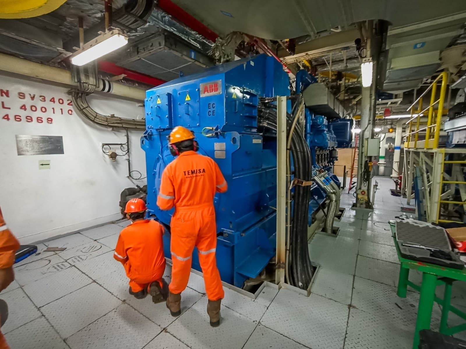 Servicio para Generadores Marinos y Navales — TEMISA Power Gen — generator service Mexico
