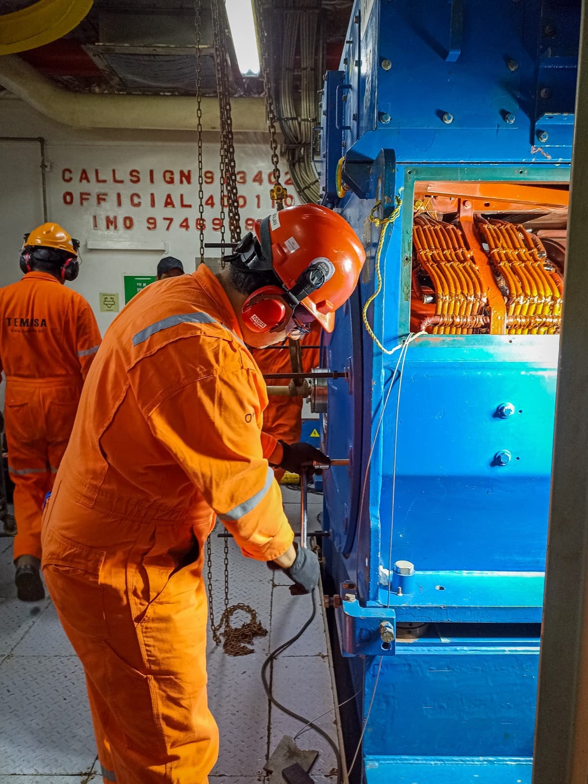 Servicio para Generadores Marinos y Navales — TEMISA Power Gen — generator service Mexico