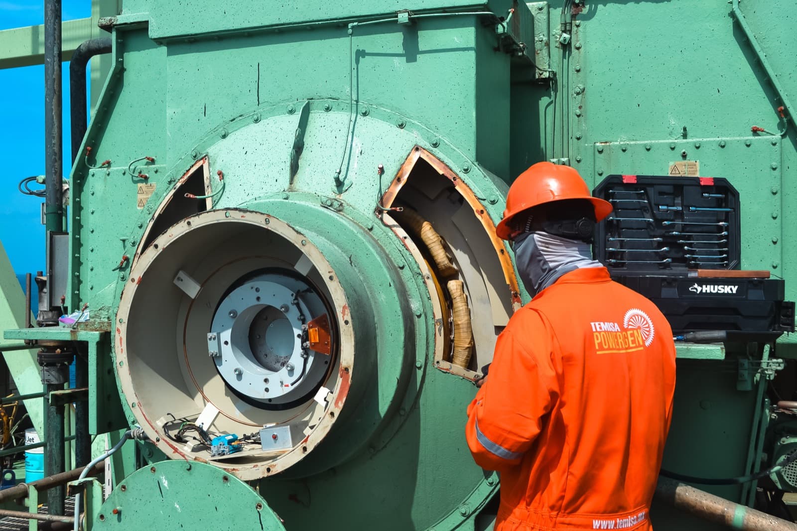Servicio para Generadores Marinos y Navales — TEMISA Power Gen — generator service Mexico