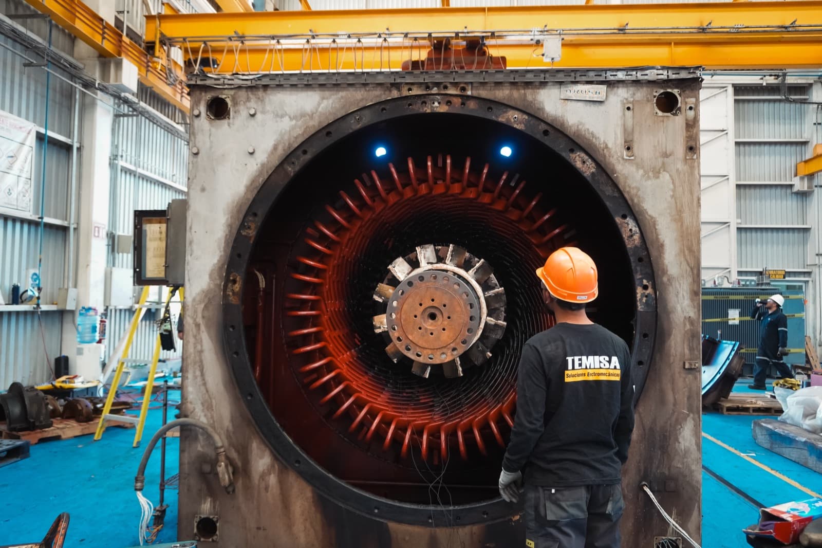 Servicio para Generadores Síncronos Industriales — TEMISA Power Gen — generator service Mexico