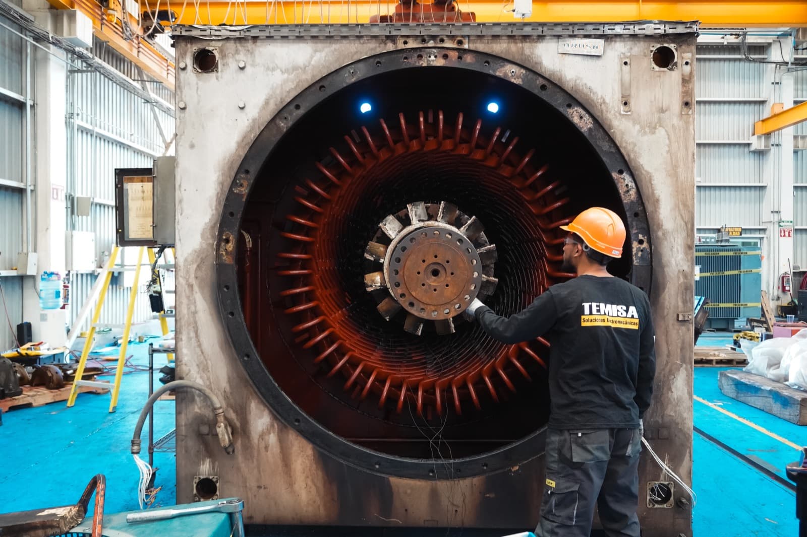 Servicio para Generadores Síncronos Industriales — TEMISA Power Gen — generator service Mexico