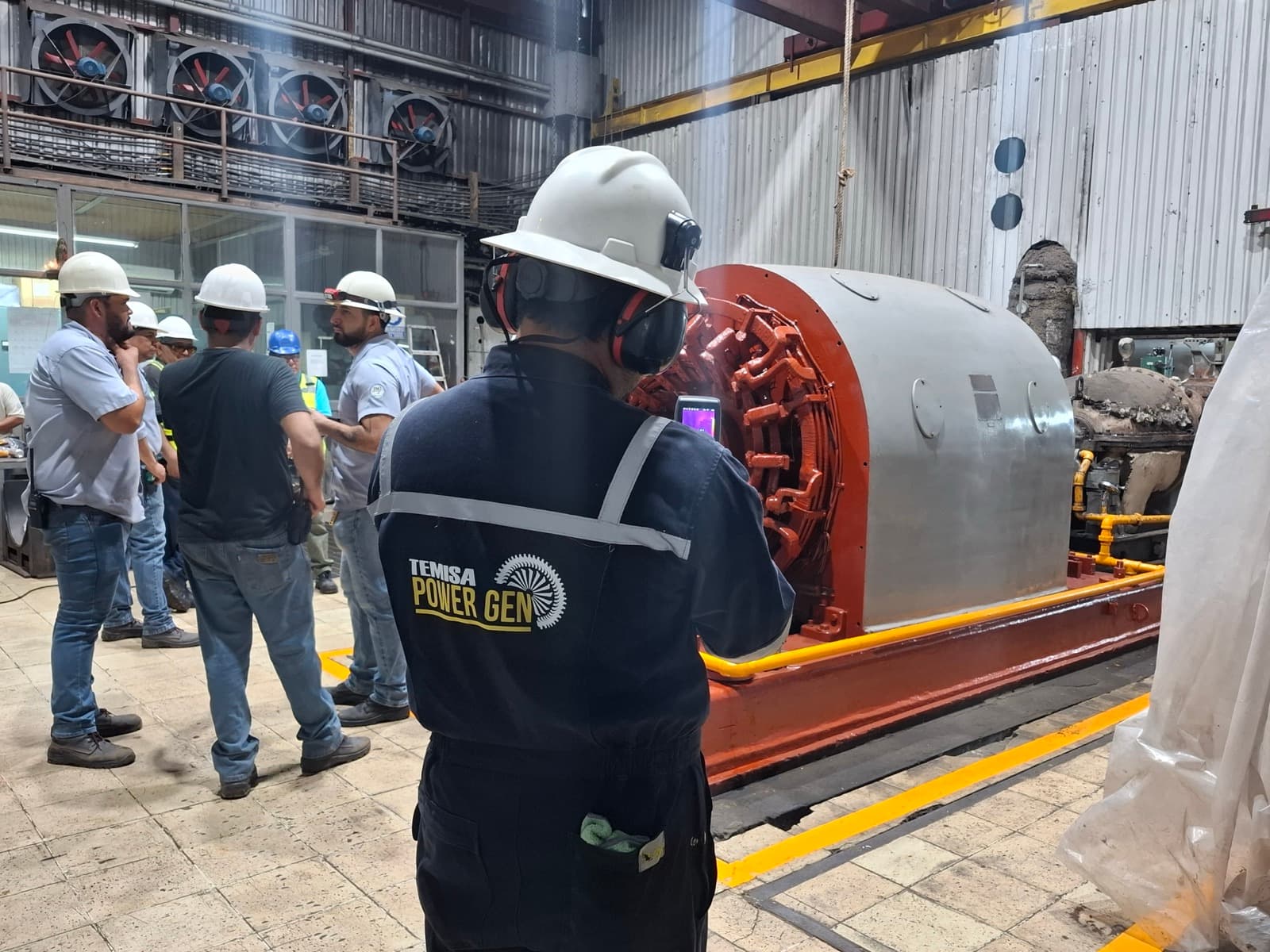 Mantenimiento y Reparación de Turbogeneradores Industriales — TEMISA Power Gen — generator service Mexico