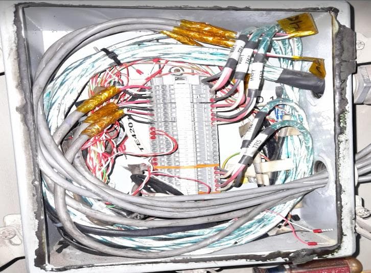 RTD connection box identified during a TEMISA intervention