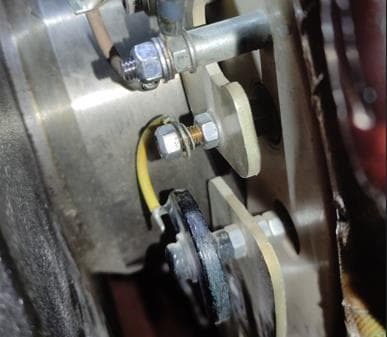 Conexiones del conjunto rectificador del generador Stamford