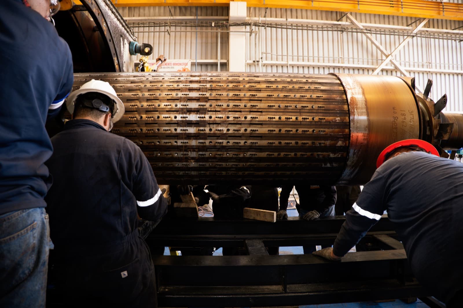Brush (Baker Hughes) generador — TEMISA Power Gen — independent OEM service Mexico