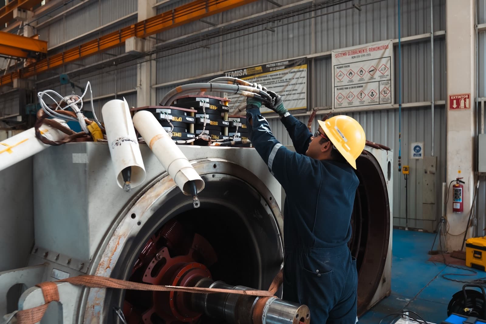 Ideal Electric generador — TEMISA Power Gen — independent OEM service Mexico