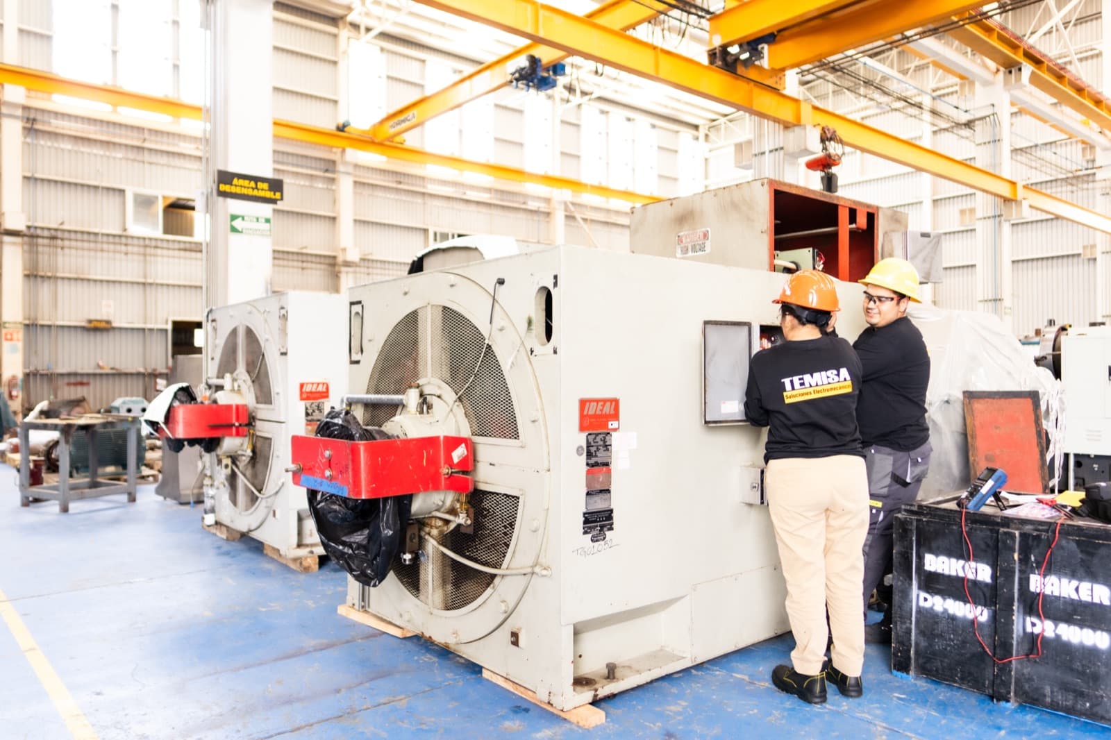Ideal Electric generador — TEMISA Power Gen — independent OEM service Mexico