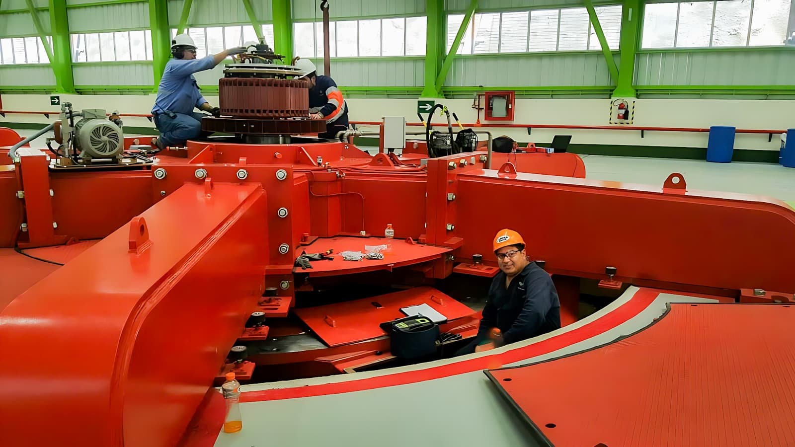 Servicio para Generadores Hidroeléctricos — TEMISA Power Gen — sector services Mexico