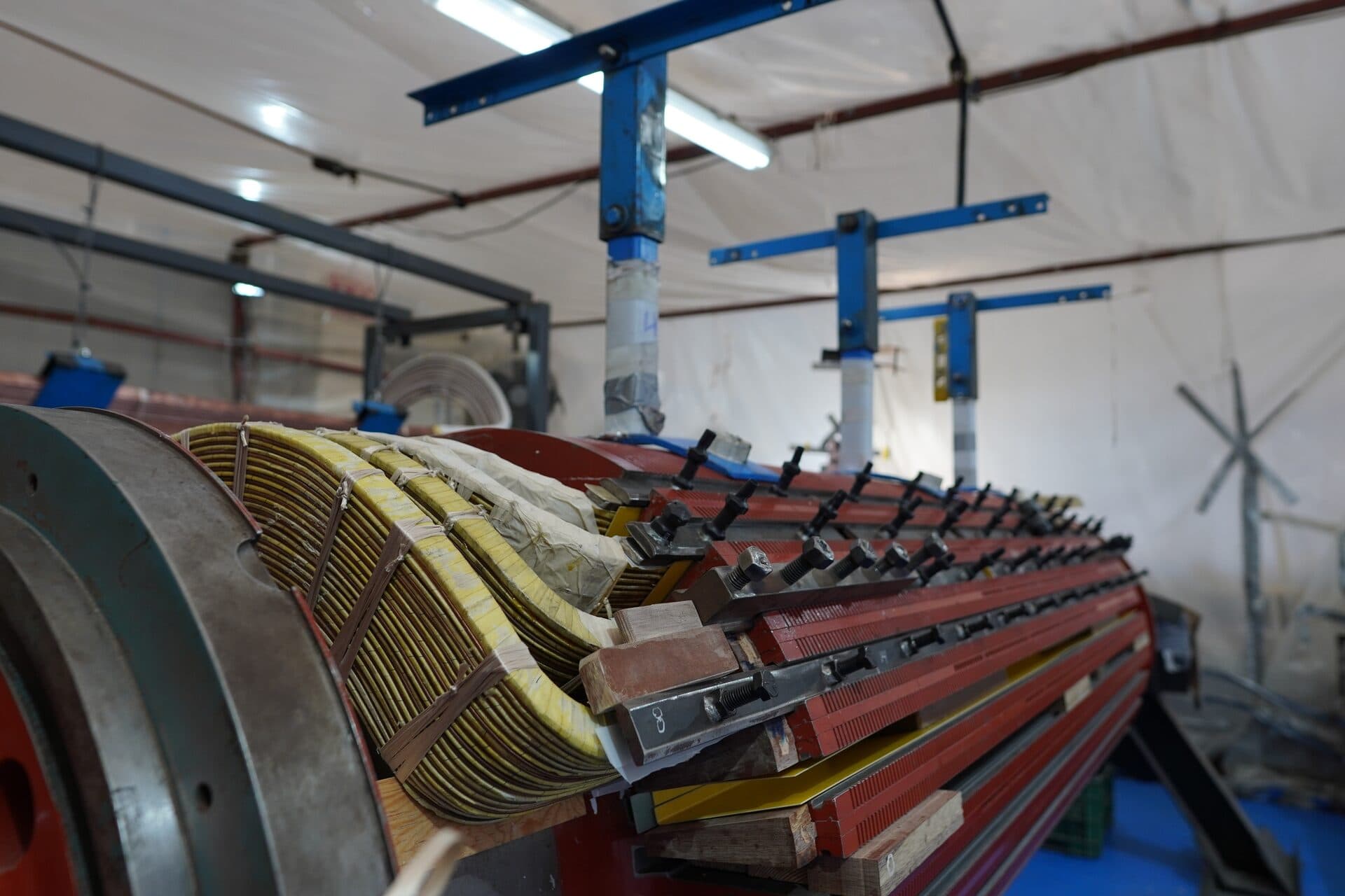 Rebobinado de Estatores y Rotores de Generadores Eléctricos — TEMISA Power Gen — generator service Mexico