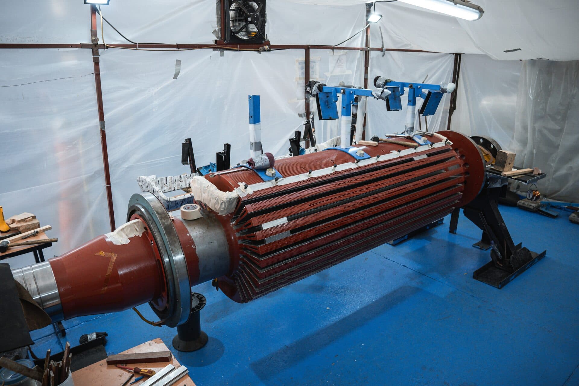 Rebobinado de Estatores y Rotores de Generadores Eléctricos — TEMISA Power Gen — generator service Mexico