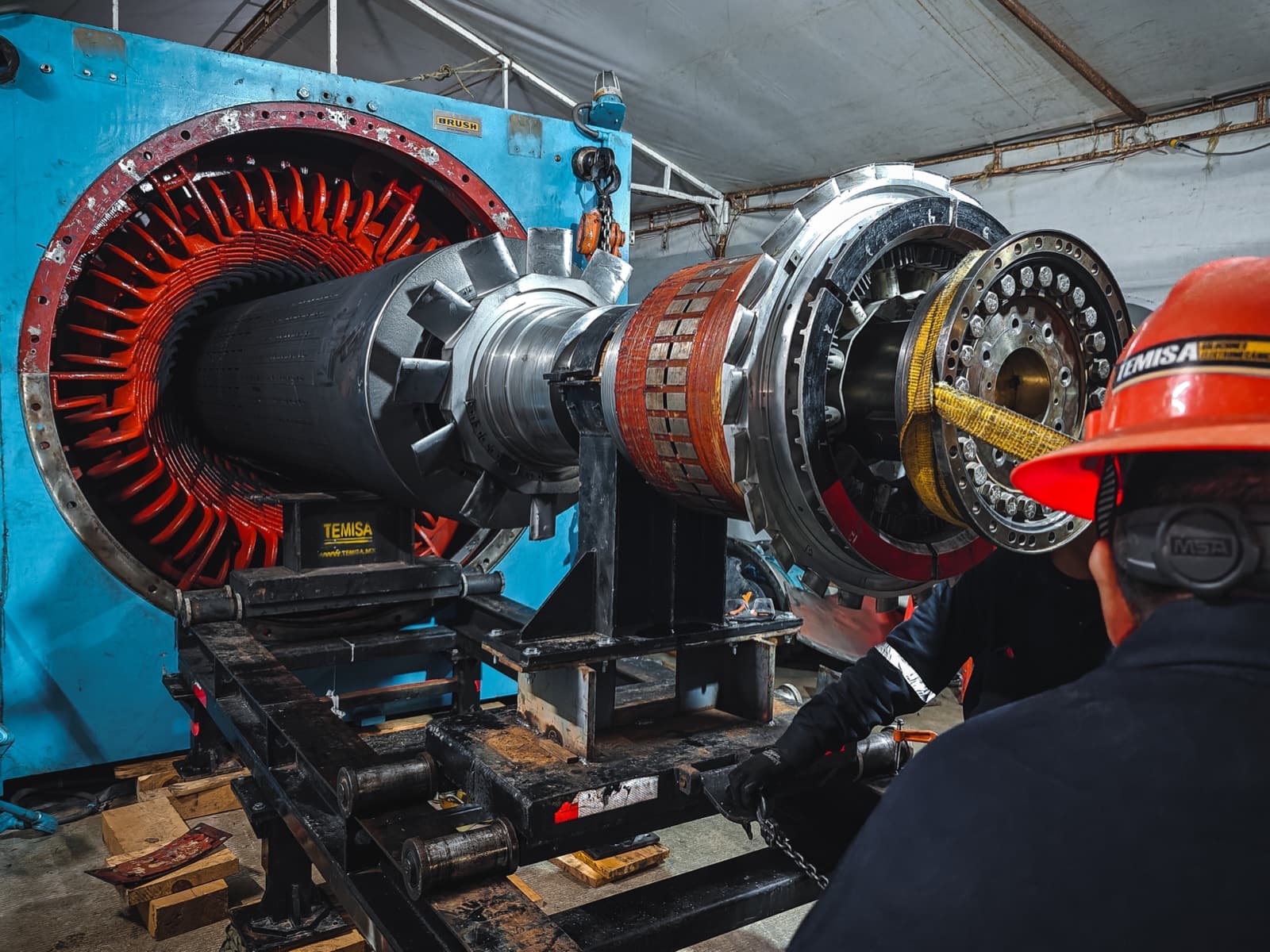 Servicios en Sitio · Field Services — TEMISA Power Gen — generator service Mexico