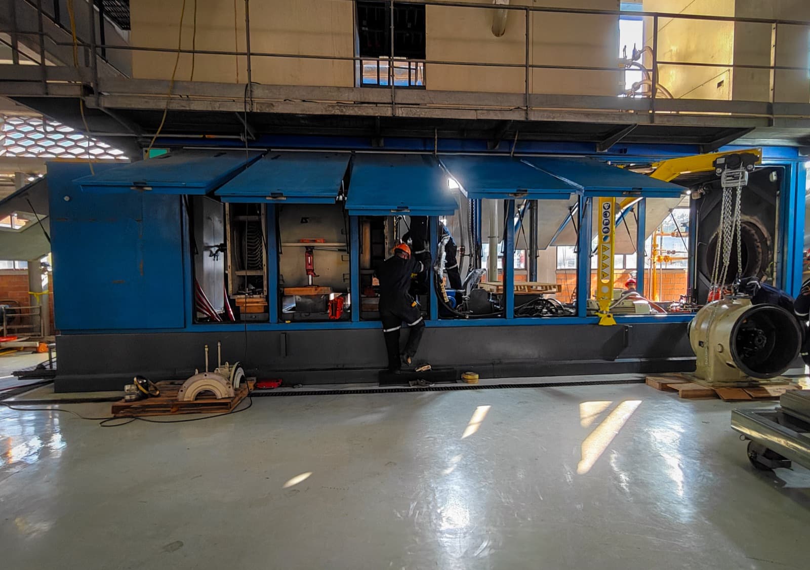 Servicios en Sitio · Field Services — TEMISA Power Gen — generator service Mexico