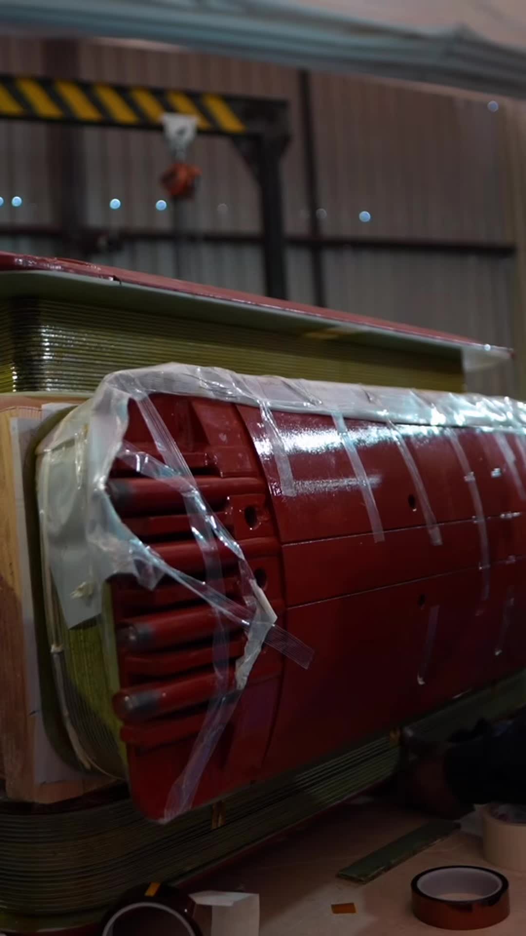 Rehabilitación y rebobinado de rotor de polos salientes